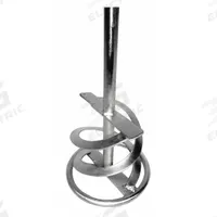 BN PRODUCTS USA Mixing Paddle: Single-Paddle, All Viscosity, M14 Threaded, 24 in Lg, 4 23/32 in Dia (MPN BNR001-120). Key specifications — attr117483: BNR001-120; attr117489: All; attr117479: BN PRODUCTS USA.