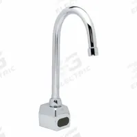 ZURN Kitchen and Bathroom Sensor Faucet: AquaSense®, Brass, Chrome Finish, Single-Post, Aerated (MPN ZG6922-E). Key specifications — Brand: ZURN; Includes: Single Supply Hose; Series: AquaSense®.
