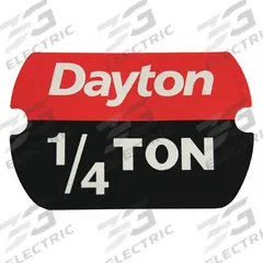 DAYTON Warning Label: MH29XL8509G. Key specifications — Manufacturer Part Number: MH29XL8509G.