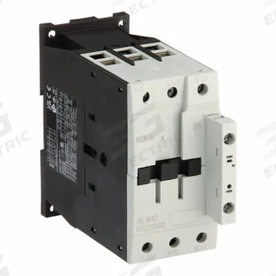 EATON Magnetic Contactor: Non-Reversing, 3 Poles, 3NO Contacts, 40 A - Non-Reversing IEC Contactors