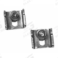 HOFFMAN Clamp Kit: Repl Clamps for Clamp-Cover Enclosures, Stainless Steel, 0.74 in x 1.09 in (MPN AL16). Key specifications — Finish: Polished; Brand: HOFFMAN; Accessory Type: Clamp Kit; Application: Replacement Clamps for Clamp-Cover Enclosures; Material: Stainless Steel.