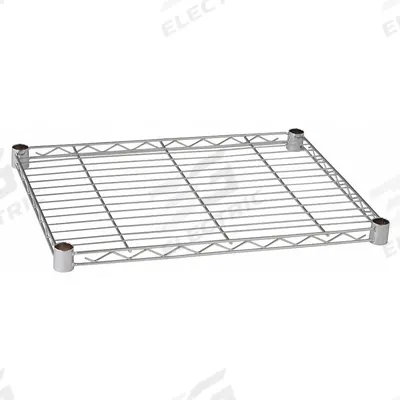 APPROVED VENDOR Wire Shelf: 48 in x 36 in, 1 Shelves, Split Sleeve, 800 lb Load Capacity - Wire Shelves for Dry Use