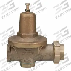 WILKINS Water Pressure Reducing Valve: FNPT x FNPT, 2 in Pipe Size, Bronze, 75 psi to 125 psi (MPN 2-500XLHR). Key specifications — Brand: WILKINS; Union Type: Single Union; Low-Lead Compliance: Low-Lead Compliant.