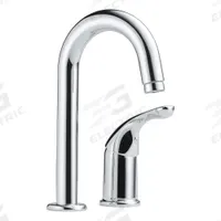 DELTA Gooseneck Bar Faucet: Classic, Off-Centered, Deck, Brass, 1.5 gpm Flow Rate, 2 Mounting Holes (MPN 1903-DST). Key specifications — Brand: DELTA.