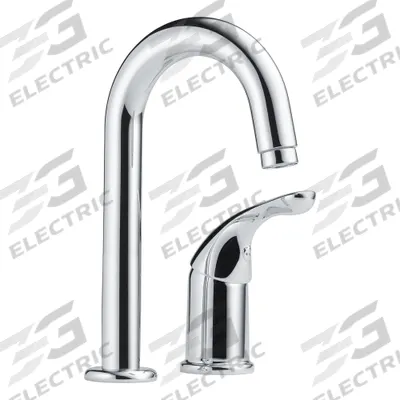 Delta Gooseneck Bar Faucet: Classic, Off-Centered, Deck, Brass, 1.5 gpm Flow Rate - Off-Centered Bar Sink Faucets
