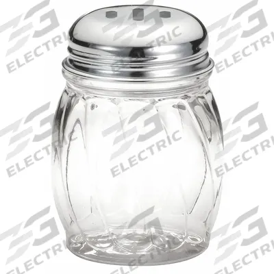 TABLECRAFT PRODUCTS Shaker: 6 oz Capacity, Plastic - Swirl Shakers