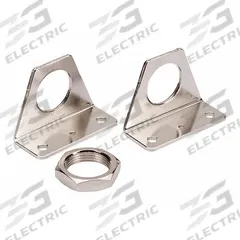 SMC Foot Bracket: Foot Mount Type, Fits 20 mm Bore Dia, CM-L020B. Key specifications — attr947439: CM-L020B; attr1171502: Mounting Bracket.