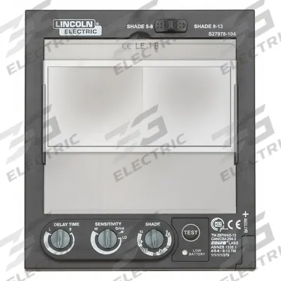 LINCOLN ELECTRIC Cartridge Kit: Viking 3350 Series, W4-13, 4 in Plate Lg - Welding Lens Covers & Protection Plates
