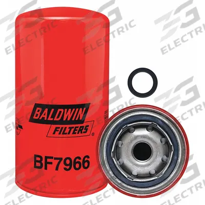BALDWIN FILTERS Fuel Filter: Spin-On, 3 11/16 in Outside Dia, M20-1.50 Thread Size - Spin-On Fuel Filters