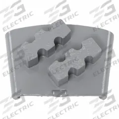 HUSQVARNA Grinding Tool: Extra Soft, 30 Grit, Gray, 2 Segments, Clockwise/Counterclockwise, Metal (MPN ELITE-GRIND EZ XS30 DS). Key specifications — attr81237: Gray; attr81244: Metal; attr122184: Grinding Tool; attr122180: Extra Soft Concrete; attr81239: 970603501; attr81227: HUSQVARNA.