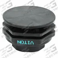 BANJO Bulkhead Tank Flange: Polypropylene Body, 2 in Female NPT Threaded Inside, FKM Gasket (MPN TF200AV). Key specifications — Fitting Material: Polypropylene; Brand: BANJO.