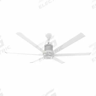 BIG ASS FANS Ceiling Fan: 13,860 cfm Airflow, 6 ft Blade Dia, 7 Speeds, 100 to 277V AC - Industrial HVLS Ceiling Fans