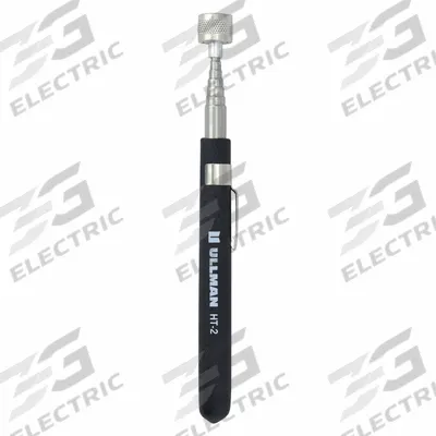 ULLMAN Magnetic Retrieval Tool: 1 in Jaw Cap., Mag. Typ. Neodymium - Standard Magnetic Pickup Tools