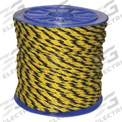 APPROVED VENDOR General Purpose Utility Rope: Twisted, 1 in Dia, 2,445 lb Working Load Limit, Black (MPN 340320-00600-115). Key specifications — Brand: APPROVED VENDOR; Rope Type: Dynamic.