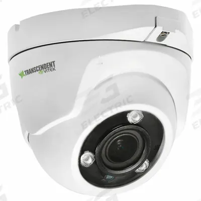 VITEK Motorized Varifocal Turret Camera: 2.7 mm to 13.5 mm, Varifocal – VTC-T4T3HR5MD - Digital Video Cameras