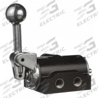 ARO Manual Air Control Valve: K, Four-Way / Three-Position, Lever, Gray, 83 scfm Flow Rate - Max (MPN K313LS). Key specifications — attr1086881: Closed; attr1092903: Gray; attr1086905: Spring Return; attr1086907: K; attr1086914: Normally Closed; attr1086904: Manual Air Control Valve; attr1086871: K313LS.