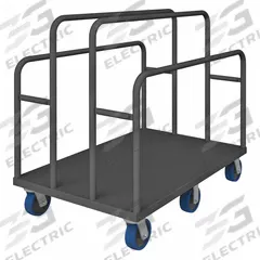 APPROVED VENDOR Panel Truck: 3,600 lb, Gray, 48 in L x 30 in W x 45 in H Deck, 9 1/8 in Deck Ht (MPN PM6W-3048-6PU-95). Key specifications — Color: Gray; Caster/Wheel Configuration: (4) Swivel; Brand: APPROVED VENDOR.