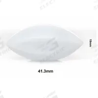 Stirring Bar: Egg, Alnico, 41.3 mm Overall Lg, 19 mm Dia, Autoclavable, White (MPN F37130-0158). Key specifications — Color: White; Brand: SP SCIENCEWARE; Product Type: Stirring Bar; Shape: Egg.