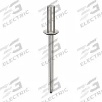 Blind Rivet,1 22/27" L,0.156" dia,PK500: Inch, 1 13/16 in Overall Lg, 1/2 in Body Lg, Dome, 500 PK (MPN U33600.015.0054). Key specifications — Brand: APPROVED VENDOR.