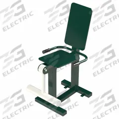 TRIACTIVE USA Leg Extension Machine: Beige/Green, Outdoor (MPN LEGX)