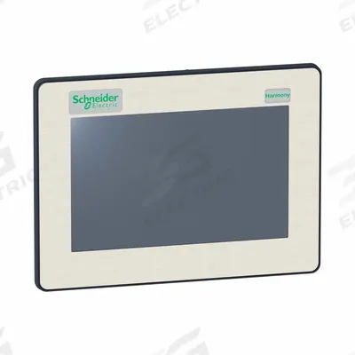 SCHNEIDER ELECTRIC Touch Panel: TFT Color LCD, 7 in Display Screen Size, 12V DC - Schneider Harmony GTO Series HMIs