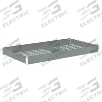 TENNSCO Shelf: 48 in x 18 in, 2,500 lb Load Capacity, Steel, 5 ga Decking, Gray, Shelf (MPN ZLCS-4818W). Key specifications — Decking Material: Steel; Includes: (4) Beams; Decking Finish: Zinc Plated; Shelf Configuration: Single Straight; Color: Gray; Frame Material: Steel; Brand: TENNSCO; Frame Finish: Zinc Plated.