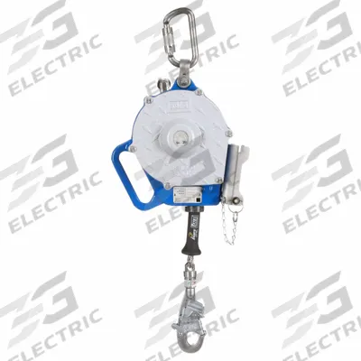 3M DBI-SALA Self Retracting Lifeline: Steel Snap Hook Anchor, Harness Steel Carabiner - Mounted SRLs for Rescue