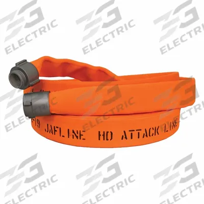 JAFLINE HD Fire Hose: Double Jacket, 1 3/4 in Hose Inside Dia, 50 ft Hose Lg - Attack Fire Hoses