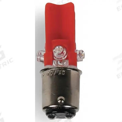 EDWARDS SIGNALING Compact LED Bulb: LED, Double Contact Bayonet (BA15d), (T) Tubular, T3-1/4 - BA15d Double-Contact Bayonet Base Lamps