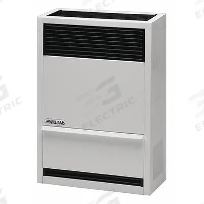 WILLIAMS COMFORT PRODUCTS Surface-Mount Gas Wall Heater: Propane - Vented Surface-Mount Gas Wall Heaters