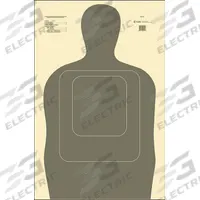 ACTION TARGET Shooting Range Targets: Paper, Silhouette Target, 3 3/4 ft Ht, 24 in Wd, Gray, 100 PK (MPN TQ-15-100). Key specifications — Color: Gray; Target Style: Silhouette; Target Grouping: Scoring and Qualification; Material: Paper; Brand: ACTION TARGET.