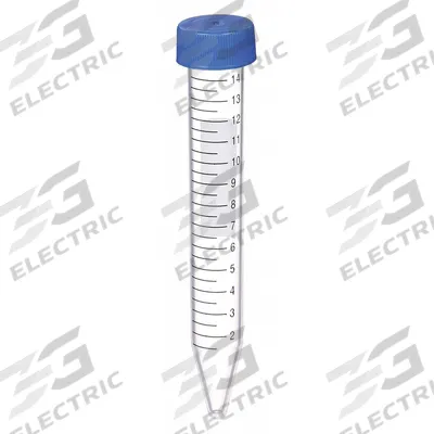 APPROVED VENDOR Centrifuge Tube: Centrifuge Tube, Polypropylene, 15 mL Capacity - mL, Conical - Plastic Centrifuge Tubes