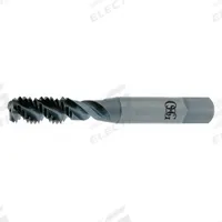 OSG Spiral Flute Tap: 5/16"-18 UNC, H3 / 2B-3B, 3 Flute, Plug Chamfer, TiN Coated High Speed Steel (MPN 1430405). Key specifications — attr1299826: H3 / 2B-3B.