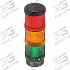 WERMA Tower Light Assembly: 2 Tier, Green/Red, No Sounder Tier, 212 mm Overall Ht, 70 mm Overall Dia (MPN 64924001). Key specifications — Manufacturer Part Number: 64924001; Brand: WERMA; Operating Voltage: 115V AC; Light Tier Color: Green.