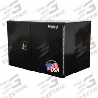 BUYERS PRODUCTS Underbody Truck Box: Underbody Truck Box, Double Barn Doors Door, 24 in Overall Dp (MPN 1705935). Key specifications — Color: Black; Brand: BUYERS PRODUCTS; Lock Type: Keyed.
