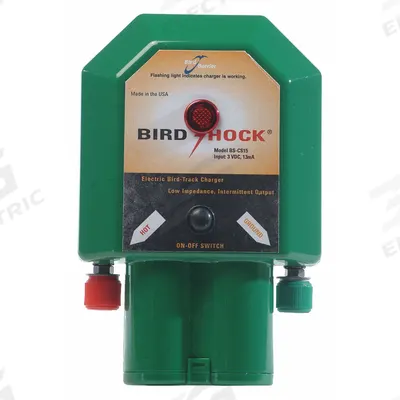 BIRD BARRIER Bird Shock Battery Charger: 6 or 12 V DC Charger Input Volt - Bird Control Shock Track Chargers