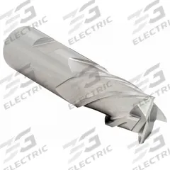 CLEVELAND Square End Mill: High Speed Steel, 4 Flute, 3/4" Mill Dia, 1-5/8" LOC, 3-7/8" OAL (MPN C42312)