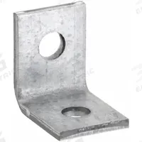 Supporting Angle Brackets: Steel, 1 in Overall Lg, 160 lb Load Capacity (MPN AB). Key specifications — Load Capacity: 160 lb; Overall Length: 1 in; Overall Width: 3/4 in; Overall Height: 1 in; Material: Steel; Finish: Galvanized; Color: Gray; Mounting Hole Diameter: 0.25 in.