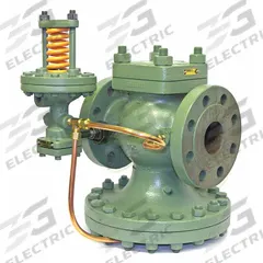 SPENCE Pressure Regulator: 125 Flange x 125 Flange, 3 in x 3 in, Cast Iron, 3 psi to 20 psi, 450°F (MPN E-C1K1A1B1AH1). Key specifications — Brand: SPENCE.