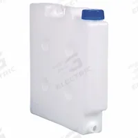 APPROVED VENDOR Jerrican: 5 L, 1.32 gal, Polypropylene, 335 mm x 65 mm x 335 mm, Top Handle, Bottom (MPN 0435-2050). Key specifications — Product Type: Jerrican; Brand: APPROVED VENDOR; Shape: Rectangular; Dispenser Location: Bottom; Dispenser Type: Tubing Port; Basic Material: Plastic; Closure Type: Tamper Evident Screw On Cap; For Use With: Liquids.