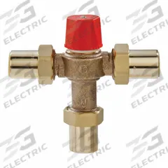 WATTS Thermostatic Mixing Valve: 3/4 in Inlet Connection Size, 3/4 in Outlet Connection Size, Brass (MPN LF1170-M2-QC). Key specifications — Includes: Integral Filter Washers; Brand: WATTS.