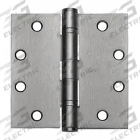 BEST Butt Hinge: Steel, Full Mortise, 1 1/2 in Leaf Wd (MPN FBB17945X45DOORHINGE15STL). Key specifications — Removable Pin: Yes; Bearing Type: Ball; Material: Steel.