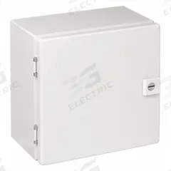 HOFFMAN Enclosure: Steel, 8 in x 6 in x 6 in, NEMA 12/13, Solid Cover, Hinged (MPN A8066CH). Key specifications — Brand: HOFFMAN; Closure Method: Clamps; Knockouts: Not Included.
