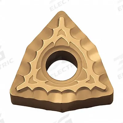 KYOCERA Turning Insert: WNMG432XQ CA515 - Trigon (W) Indexable Turning Inserts
