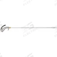 GUARDAIR Air Gun: Ergonomic Grip, Aluminum, 1/4 in Female NPT, 1 Nozzle(s), Straight, Focused, 48 in (MPN LZR600048AA). Key specifications — attr1328526: Aluminum; attr1328500: Extension and Nozzle; attr1328508: GUARDAIR; attr1328515: No; attr1328533: Yes.