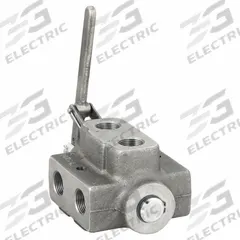 PARKER GRESEN Hydraulic Selector Valve: Four-Way / Two Positions, 35 gpm, 2,000 psi, Lever (MPN DS-75). Key specifications — Brand: PARKER GRESEN.