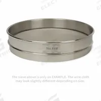 ADVANTECH Standard Stainless Steel Cloth Test Sieve: Stainless Steel, 12 in Outside Dia, 2 5/8 in Ht (MPN 7/16"SS12H). Key specifications — Screen Material: Stainless Steel; Brand: ADVANTECH; Frame Material: Stainless Steel; Standards: ASTM E11; US Standard Screen Size: 7/16 in.