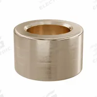 Sleeve Bearing: Bronze, SAE 841, 10 mm Bore, 16 mm OD, 10 mm Lg, 49,938 lb/sq in-fpm Max PV, 10 PK (MPN AAM1016-10B). Key specifications — System of Measurement: Metric; Material Grade: SAE 841; Brand: OILITE.