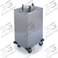 LAKESIDE Plate Dispenser Cart: Heated, 12 1/4 in Plate Size, 39 7/8 in Overall Ht, NSF Certified (MPN 6212). Key specifications — Manufacturer Part Number: 6212; NSF Certified: Yes; Caster Type: (2) w/Brake; Material: Stainless Steel; Color: Silver; Product Type: Plate Dispenser; Brand: LAKESIDE.