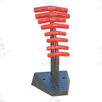 BONDHUS Hex Key Set: 6 - 10 Pieces, T, Metric, Single Ball End, Long, 8 Pieces, Black Oxide, 1 Tips (MPN 13189). Key specifications — attr1205553: Not Tether Capable; attr1205554: BONDHUS; attr1205568: Black Oxide; attr1293176: 6 - 10 Pieces.